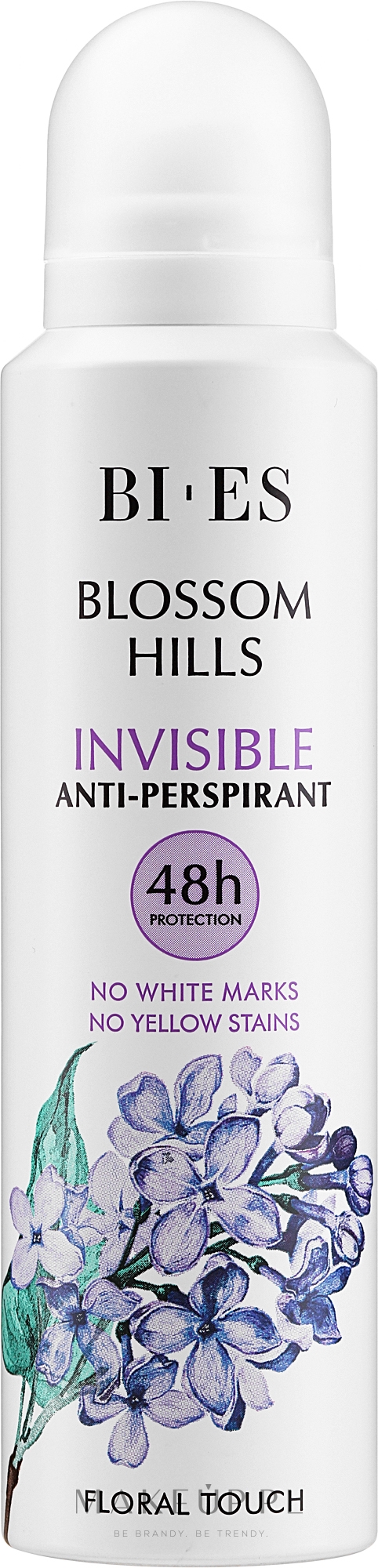 Bi-es Blossom Hills Invisible - Antyperspirant w sprayu — Zdjęcie 150 ml