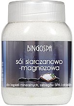 Kup Sól siarczanowo-magnezowa do kąpieli mineralnych - BingoSpa Salt And Magnesium Sulphate