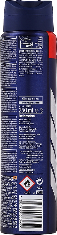 Antyperspirant w sprayu dla mężczyzn - NIVEA MEN Stress Protect AntiPerspirant Spray — Zdjęcie N4