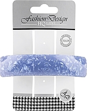 Automatyczna spinka do włosów Fashion Design, 28472, niebieska - Top Choice Fashion Design HQ Line — Zdjęcie N1
