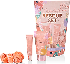 Kup Zestaw - Sunkissed Essentials Rescue Gift Set (h/cr/50ml + l/gloss/8ml + hair band) 
