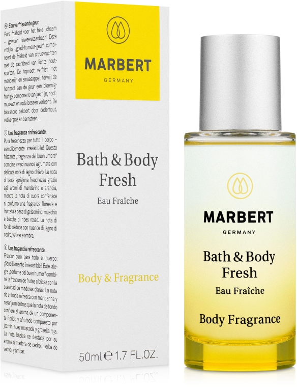 Marbert Bath & Body Fresh Eau Fraîche - Woda odświeżająca — Zdjęcie N2