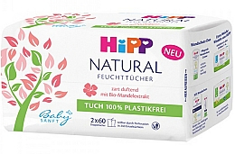 Kup Chusteczki nawilżane dla niemowląt, 120 szt. - Hipp BabySanft Soft Natural