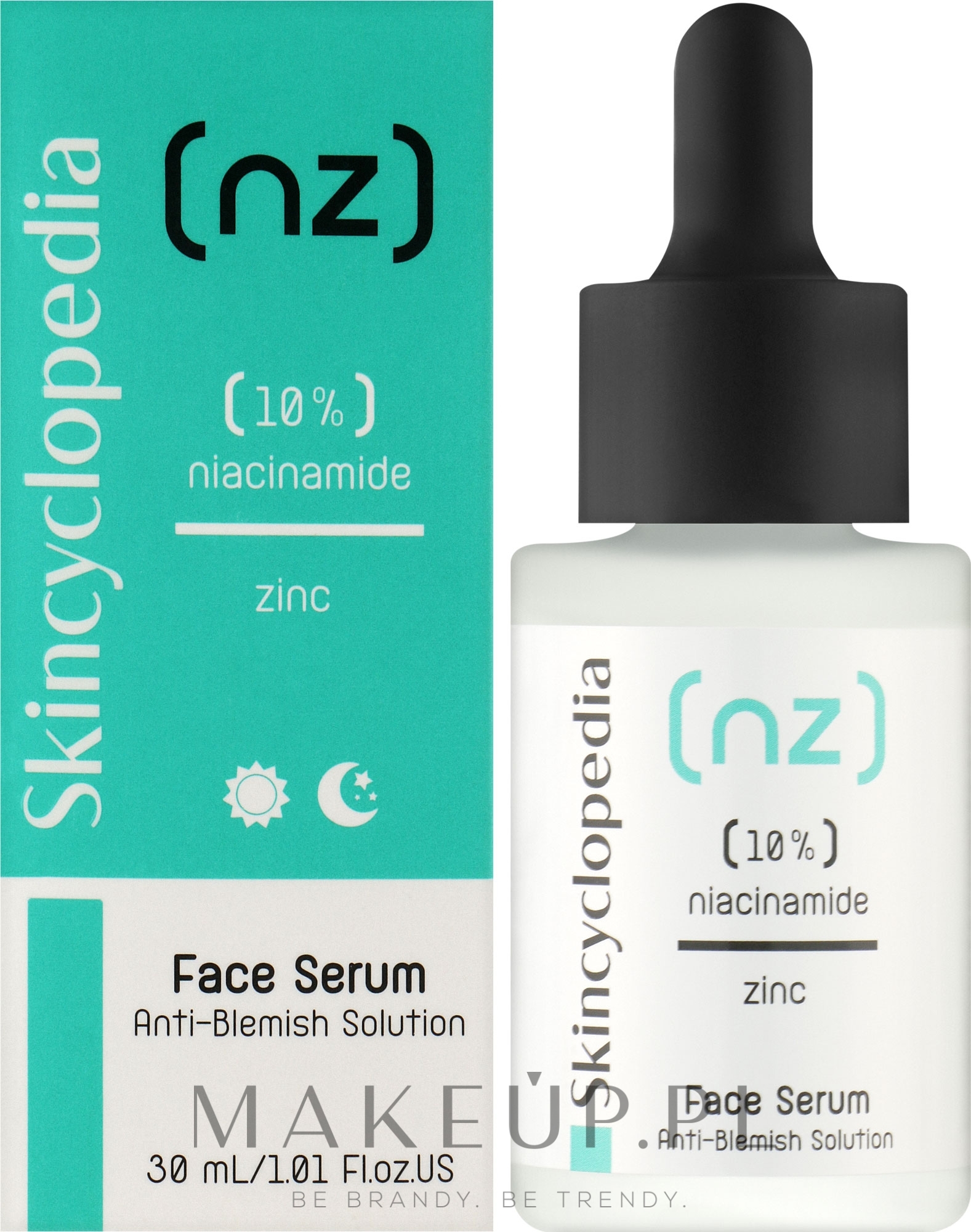 Serum przeciw przebarwieniom do twarzy z niacynamidem i cynkiem - Skincyclopedia Blemish-Soothing Face Serum With 10% Niacinamide And 1% Zinc — Zdjęcie 30 ml