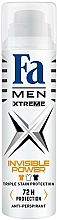 Antyperspirant w sprayu - Fa Men Xtreme Invisible Power 72 H — Zdjęcie N3