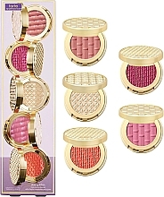 Zestaw - Tarte Cosmetics Stay Golden Amazonian Clay Cheek Set (highl/1,5g + blush/4x1,5g) — Zdjęcie N1