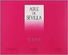 Kup Instituto Espanol Aire de Sevilla Star - Zestaw (edt/150ml + b/cr/150ml + sh/gel/150ml)