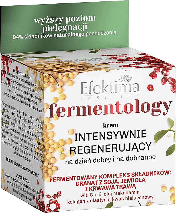 Krem intensywnie regenerujący na dzień dobry i na dobranoc - Efektima Instytut Fermentology Regenerating Cream
