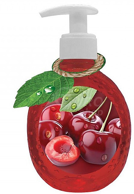 Mydło w płynie Wiśnia - Lara Fruit Liquid Soap — Zdjęcie N1