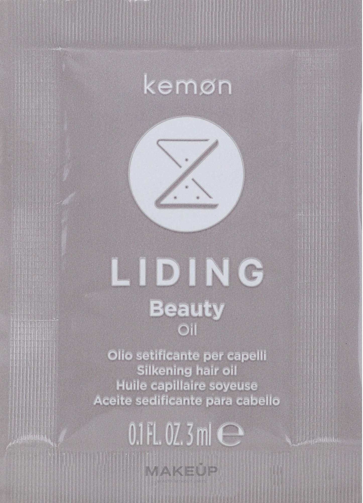 Odżywczy olejek do włosów - Kemon Liding Beauty Oil — Zdjęcie 25 x 3 ml