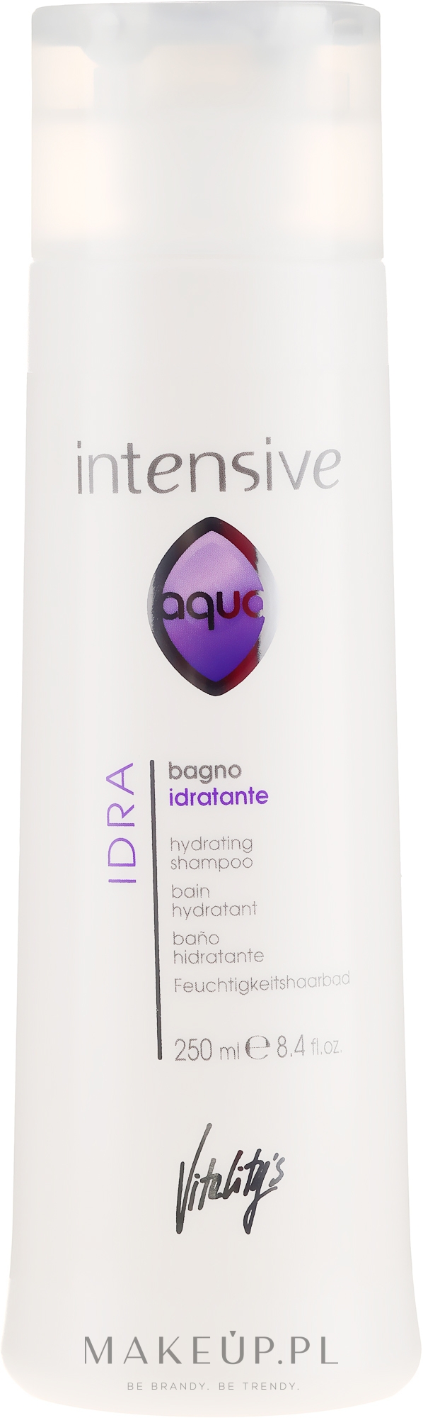 Nawilżający szampon do włosów - Vitality's Intensive Aqua Hydrating Shampoo — Zdjęcie 250 ml