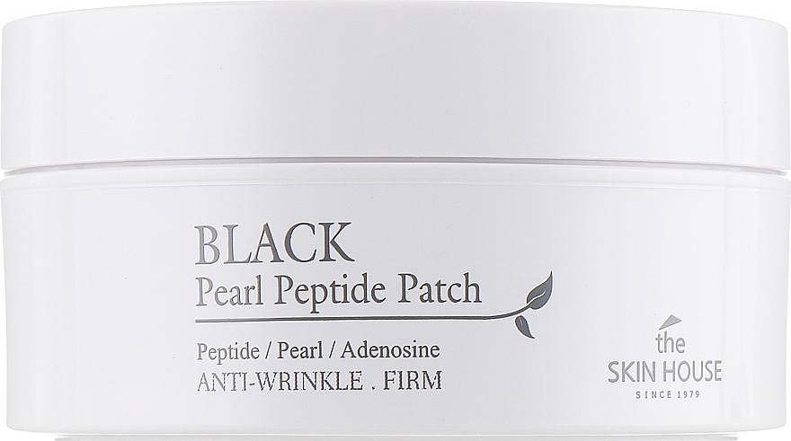 Hydrożelowe płatki pod oczy z peptydami i ekstraktem z czarnej perły - The Skin House Black Pearl Peptide Patch — Zdjęcie N2