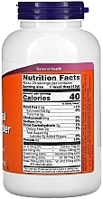 Suplement diety Drożdże odżywcze, proszek - Now Foods Nutritional Yeast Powder — Zdjęcie N2