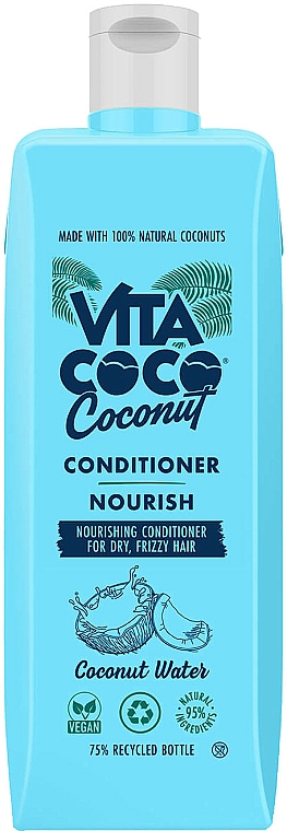 Odżywka do włosów kręconych i suchych z wodą kokosową - Vita Coco Nourish Coconut Water Conditioner — Zdjęcie N1