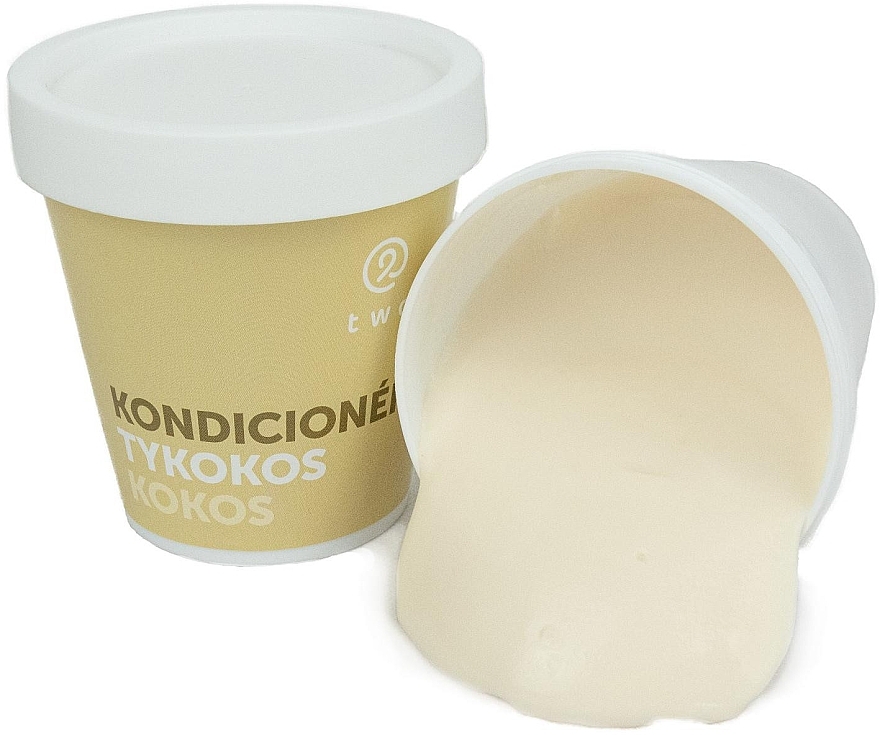 Odżywka do włosów Kokos - Two Cosmetics Tykokos Conditioner for Dry & Stressed Hair — Zdjęcie N2