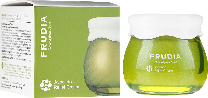 Rewitalizujący krem do twarzy z ekstraktem z awokado - Frudia Relief Avocado Cream — Zdjęcie N1