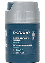 Nawilżający krem przeciwstarzeniowy do twarzy dla mężczyzn - Babaria Anti-Aging Moisturizing Cream Skinage Men — Zdjęcie N1