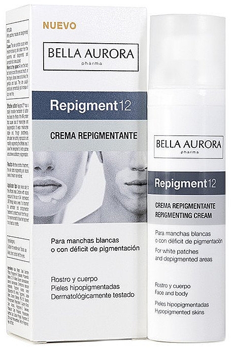 Krem repigmentujący - Bella Aurora Repigment12 Repigmenting Cream — Zdjęcie N1