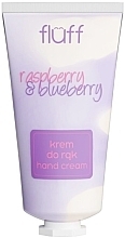 Krem do rąk Malina i jagoda - Fluff Raspberry & Blueberry Hand Cream — Zdjęcie N1