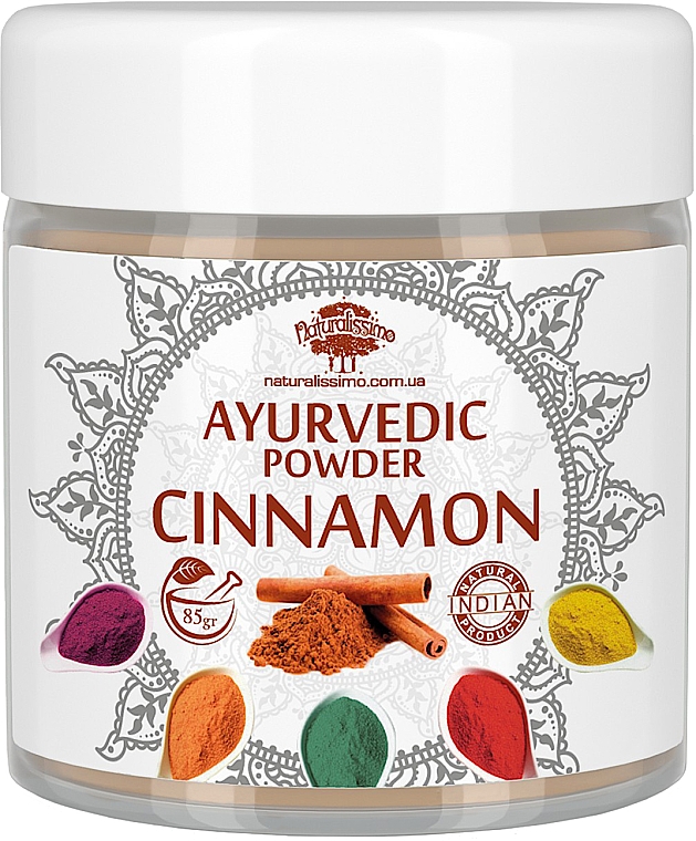 Proszek ajurwedyjski Cynamon - Naturalissimo Ayurvedic Powder Cinnamon — Zdjęcie N1