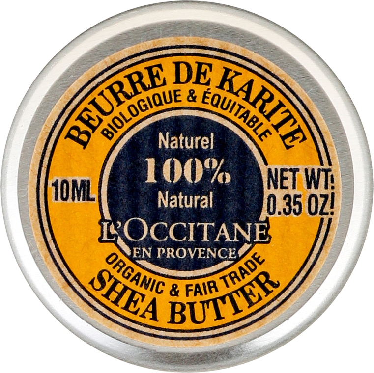 Czyste masło shea do ciała - L'Occitane Organic Pure Shea Butter (miniprodukt) — Zdjęcie N1