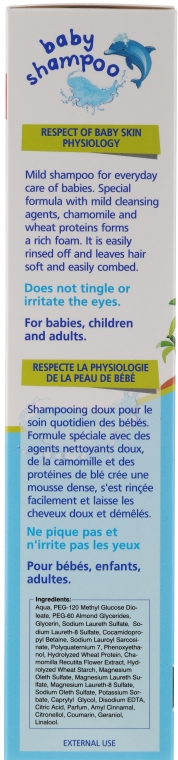 Łagodny szampon do codziennego użytku dla dzieci i niemowląt - Frezyderm Baby Shampoo — Zdjęcie N2