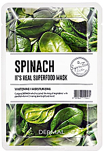 Kup Maseczka do twarzy z wyciągiem ze szpinaku - Dermal It'S Real Superfood Mask Spinach