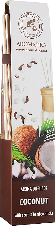 Dyfuzor zapachowy Kokos - Aromatika Aroma Diffuser Coconut — Zdjęcie N1
