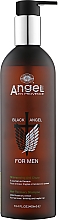 Kup Szampon przeciw wypadaniu włosów z ekstraktem z rozmarynu - Angel Professional Black Angel For Men Hair Recovery Shampoo