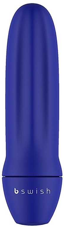 Klasyczny mini wibrator, niebieski - B Swish Bmine Basic Bullet Vibrator Reflex Blue — Zdjęcie N1