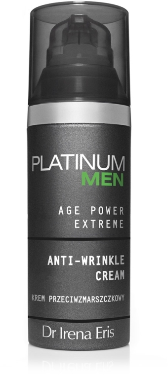 Krem przeciwzmarszczkowy do skóry dojrzałej dla mężczyzn - Dr Irena Eris Platinum Men Age Power Extreme — Zdjęcie N2