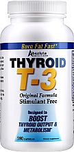 Suplement diety Thyroid T-3 - Absolute Nutrition Thyroid T-3 Capsules — Zdjęcie N3