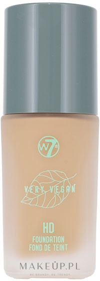 Podkład - W7 Very Vegan HD Foundation — Zdjęcie Early Tan