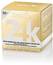 Kup Krem dzień/noc 30+ - Efektima Instytut 24K Gold & Moisturizing Complex Day/Night Cream 30+