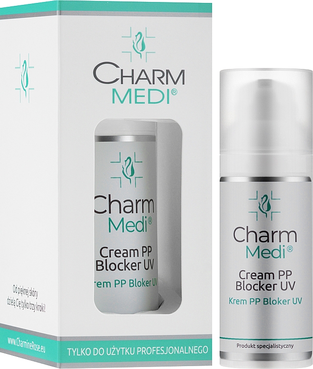 Krem przeciwsłoneczny do twarzy - Charmine Rose Charm Medi Cream PP UV Blocker — Zdjęcie N3