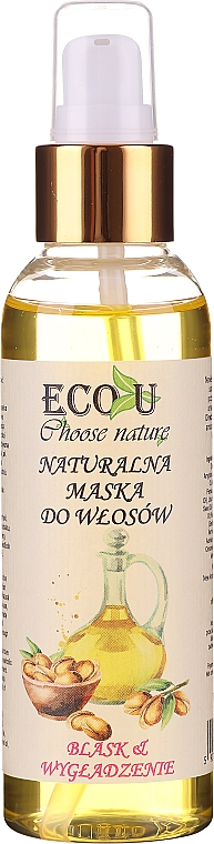 Naturalna maska do włosów Blask i wygładzenie - Eco U Choose Nature — Zdjęcie N1