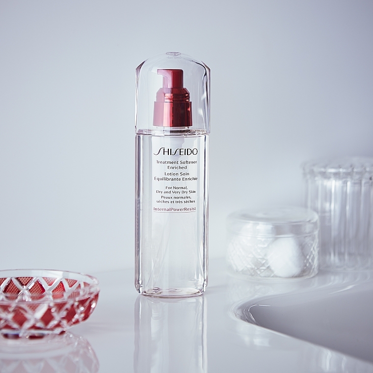 PRZECENA! Lotion do twarzy, cera sucha i bardzo sucha - Shiseido Treatment Softener Enriched * — Zdjęcie N4