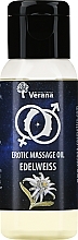 Olejek do masażu erotycznego Edelweiss - Verana Erotic Massage Oil Edelweiss — Zdjęcie N1