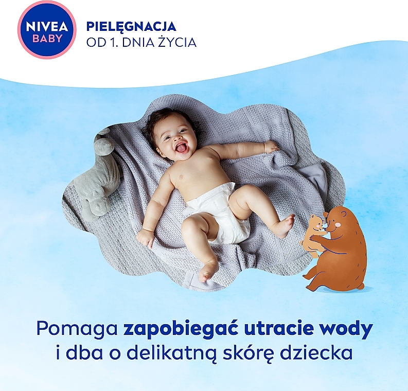 Krem Pielęgnacyjny do twarzy i ciała - Nivea Baby Care Cream — Zdjęcie N4