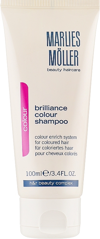 Ochronny szampon do włosów farbowanych - Marlies Moller Brilliance Colour Shampoo — Zdjęcie N1