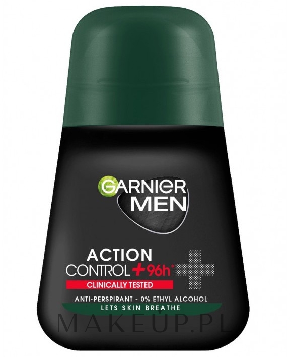 Antyperspirant w kulce dla mężczyzn - Garnier Mineral Men Action Control+ Clinically Tested Antiperspirant Roll-on — Zdjęcie 50 ml