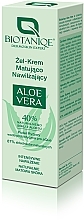 Kup 	Matujący i nawilżający żel-krem ​​do twarzy z aloesem - Biotanique Aloe Vera Hydrating Mattifying Gel Cream