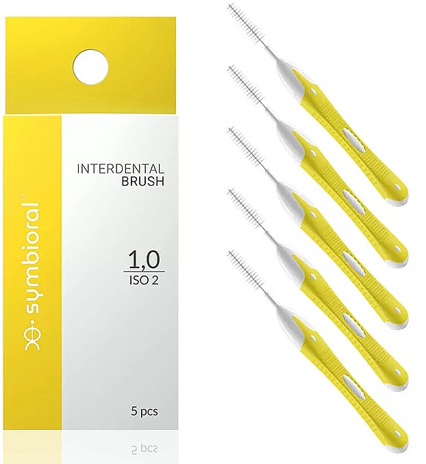 Szczoteczki międzyzębowe, 1,0 mm - Symbioral Interdental Brush ISO 2 — Zdjęcie N1