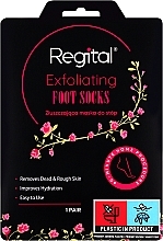 Kup PRZECENA!  Złuszczające skarpetki do stóp - Regital Exfoliating Foot Socks *