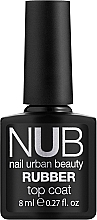 Utrwalacz do lakieru - NUB Rubber Top Coat — Zdjęcie N1