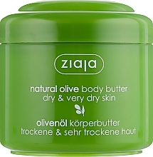 Oliwkowe masło do ciała do skóry suchej - Ziaja Natural Olive Body Butter  — Zdjęcie N1