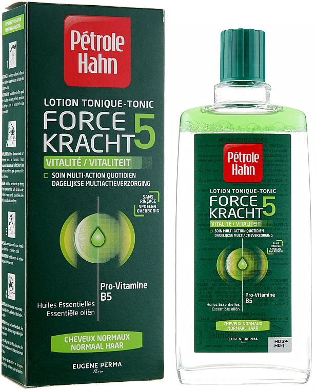 Lotion wzmacniający do włosów normalnych - Eugene Perma Petrole Hahn Lotion-Tonic Force Kracht 5 — Zdjęcie N1