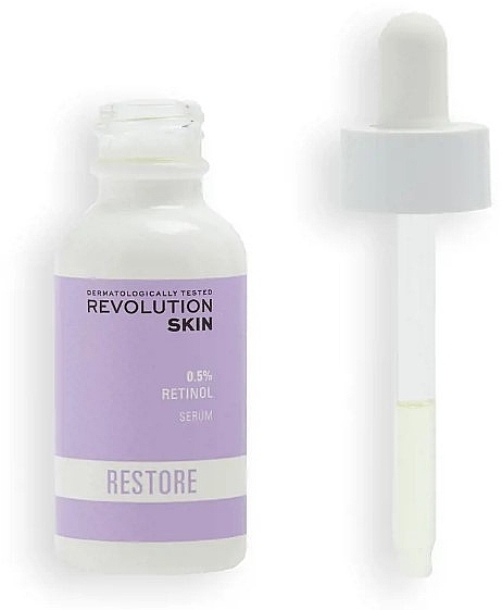 Serum do twarzy z retinolem - Revolution Skin 0.5% Retinol Serum — Zdjęcie N2