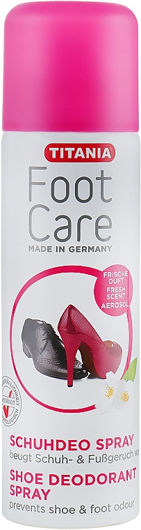 Dezodorant do butów	 - Titania Foot Care Shoe Deodorant Spray — Zdjęcie N1