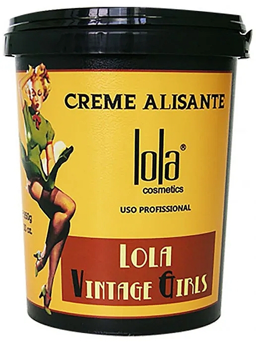 Krem wygładzający, zmniejszający objętość włosów - Lola Cosmetics Vintage Girls Volume Reducer Cream — Zdjęcie N2